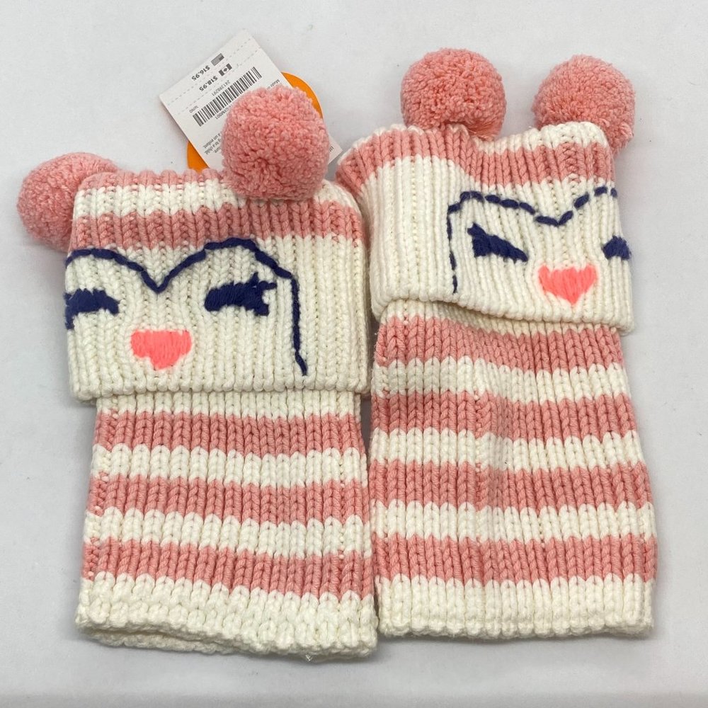 Gymboree Polar Pink Boot Cuffs Boot Covers NEW